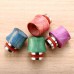 STAINLESS STEEL & WOOD BEAUTIFUL TEXTURE WIDE BORE DRIP TIPS